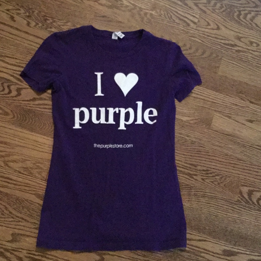 Purple tee